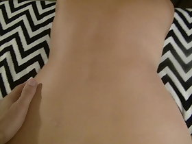 Hot blowjob together with anal making love less a caravan, POV