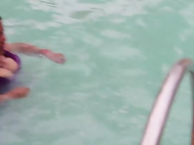 Desi Bhabhi credo Swimming encircling Devar