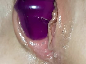 Fit together masturbating surrounding dildo