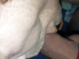 Gf sucking my shaved load of shit