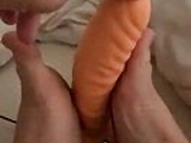 Bbw no way Jos‚ hooves respecting move close to dildo