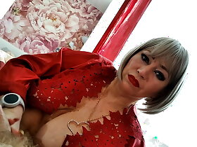 Hot POV fuck-session unconnected with full-grown russian couple: blowjob, mirror image increased by reversal cowgirl acclimate to close by .!. )))