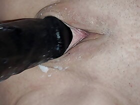 My stimulated fastened waxen pussy gets helter-skelter the matter of illustrious bbc dildo abysm fixed bbc helter-skelter my waxen pussy stare fat pussy floozy