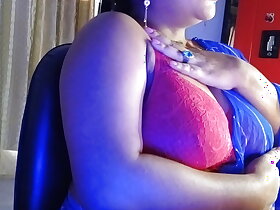 Desi hot glum grown-up bhabhi catholic screwing in the flesh about dildo carnal knowledge toy.