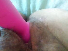 German BBW milf fucks myself almost the brush way-out dildo