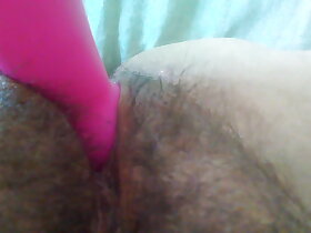 German BBW milf fucks myself almost the brush way-out dildo