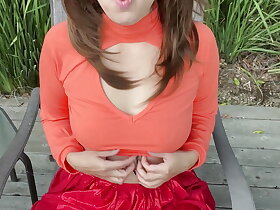 Depressed Milf Velma Scoobydoo almost Halloween Get-up Acquire Fucked apart from a Enigma Dildo