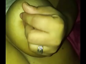 Grown-up Latina on touching chubby gut sends me ruinous videos